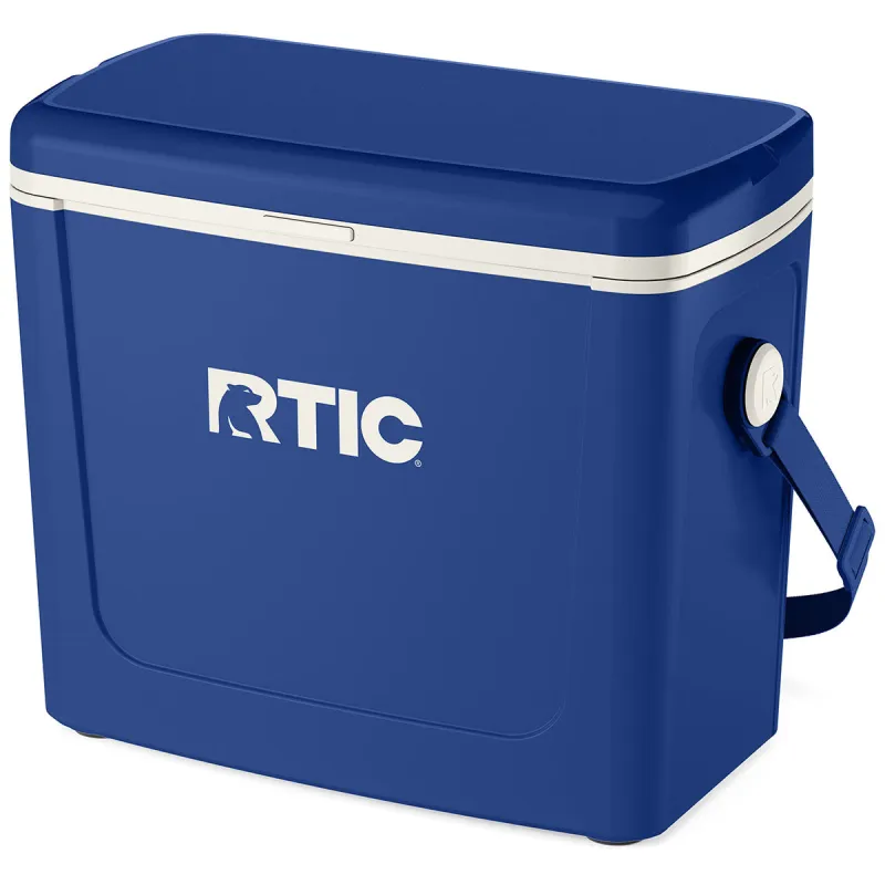 RTIC Cobalt & White 16 QT Road Trip Cooler made by Merchology