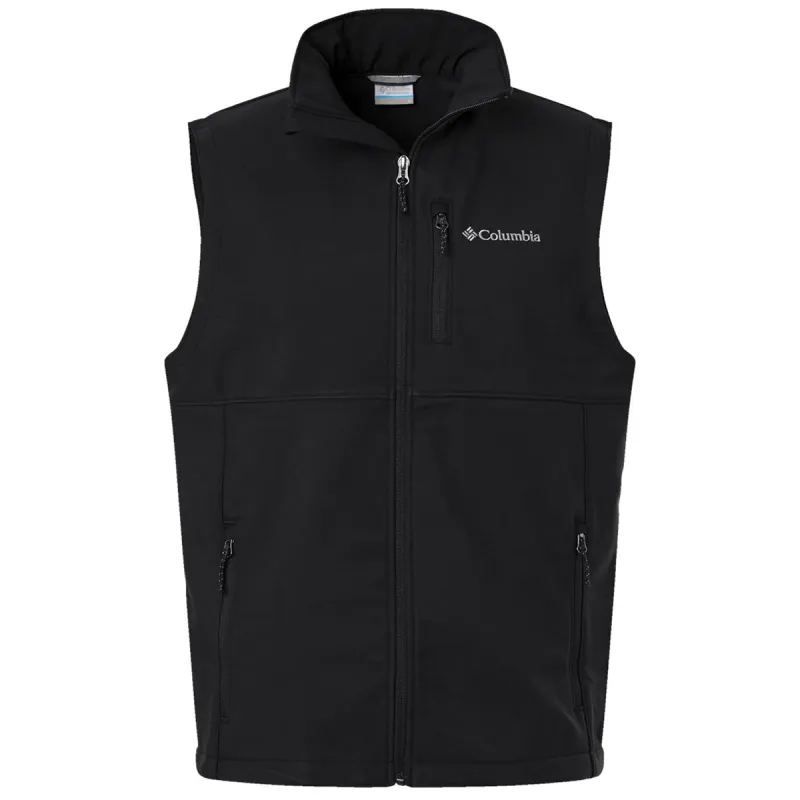 Columbia Men's Black Ascender Soft Shell Vest made by Columbia