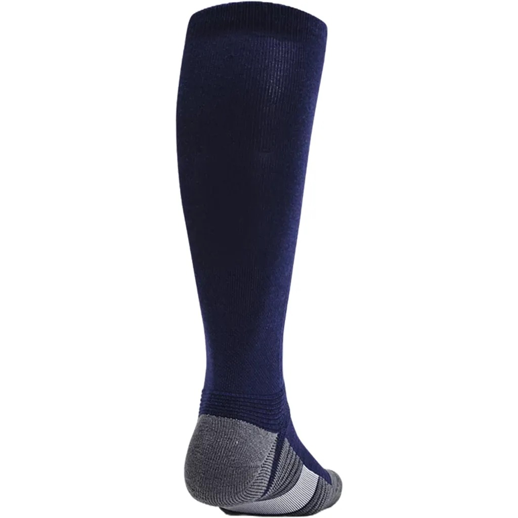Under Armour Midnight Navy/Pitch Gray/White Unisex Over-The-Calf Socks sold by Merchology product image thumbnail 2