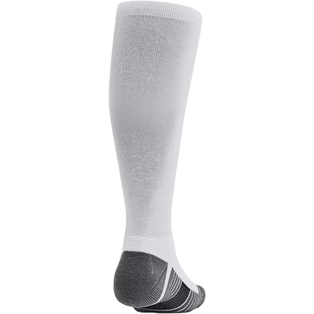 Under Armour White/Pitch Gray/Black Unisex Over-The-Calf Socks sold by Merchology product image thumbnail 2
