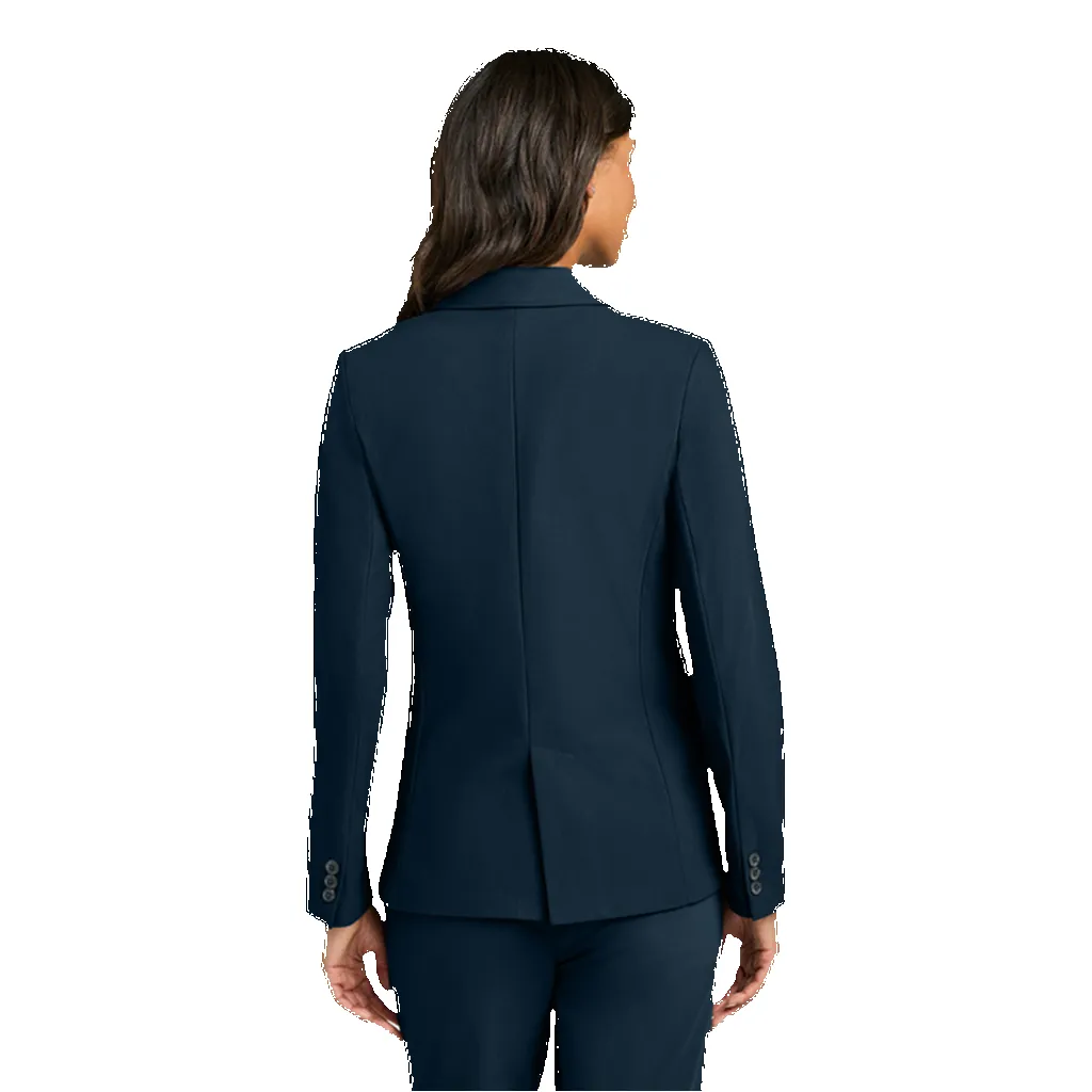 Mercer+Mettle Women’s Night Navy Capital Tech Blazer sold by Merchology product image thumbnail 5