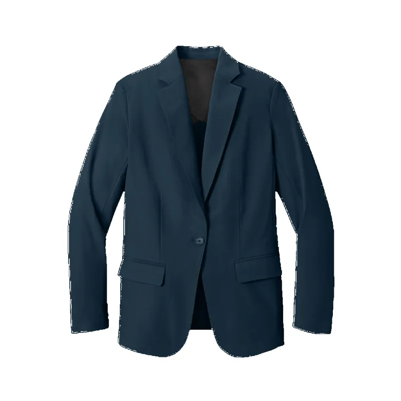 Mercer+Mettle Women’s Night Navy Capital Tech Blazer made by Merchology