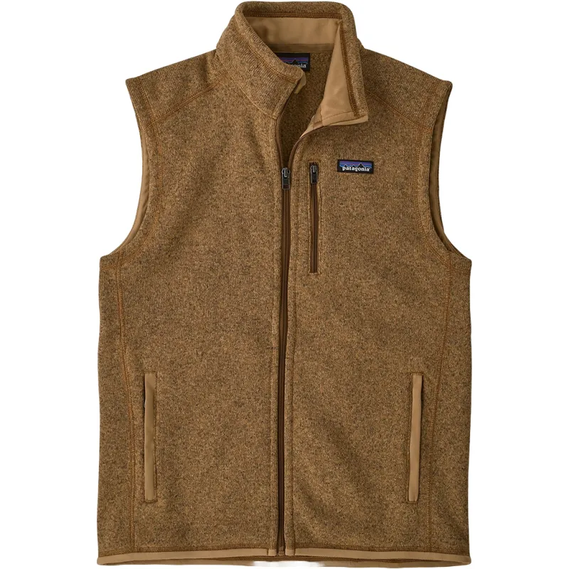 Patagonia Men's Grayling Brown Better Sweater Vest made by Patagonia