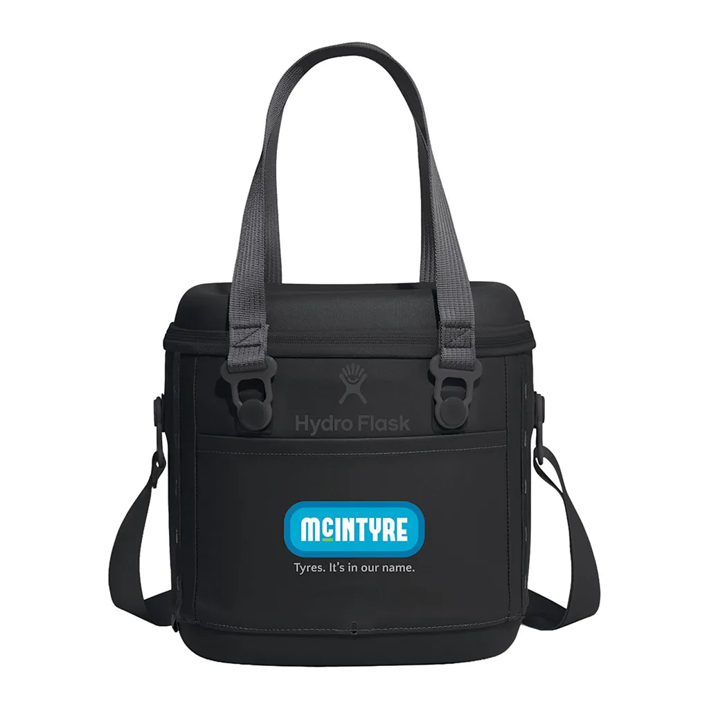 Hydro Flask Black 10L Carryout Soft Cooler sold by Merchology