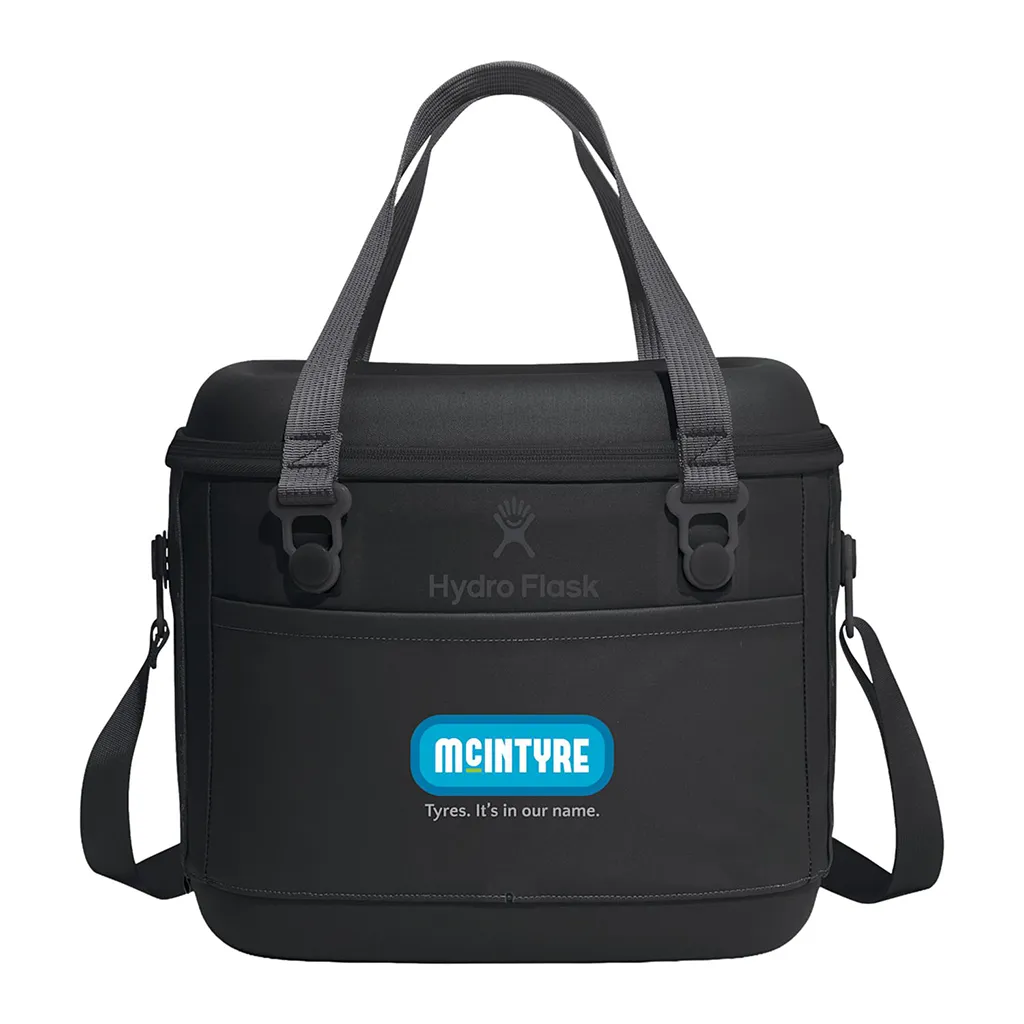 48-Hour Hydro Flask Black 15L Carryout Soft Cooler sold by Merchology