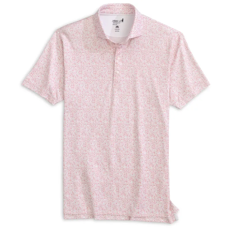 Johnnie-O Men's Lobster Boggings Performance Jersey Polo made by Johnnie-O