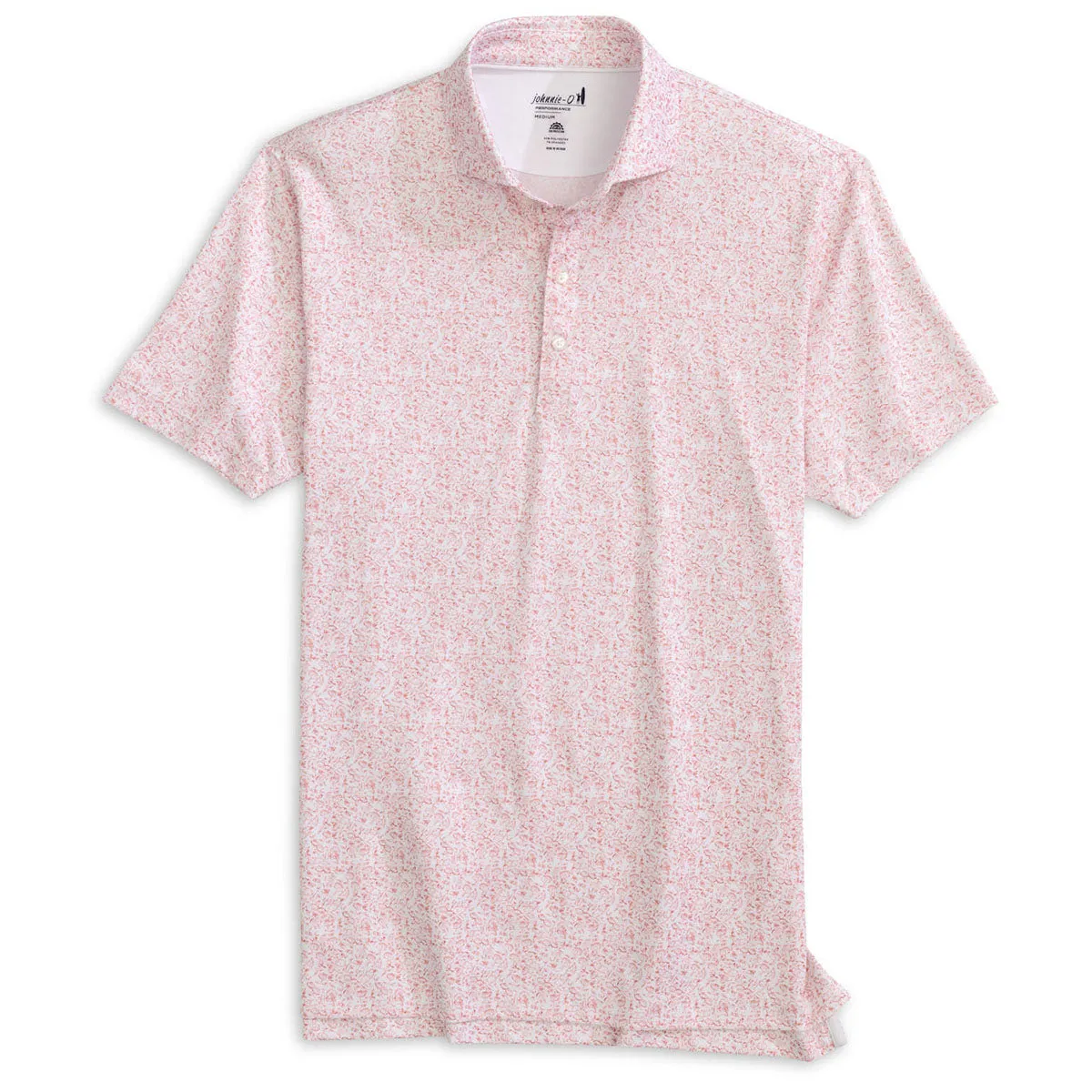 Johnnie-O Men's Lobster Boggings Performance Jersey Polo sold by Merchology