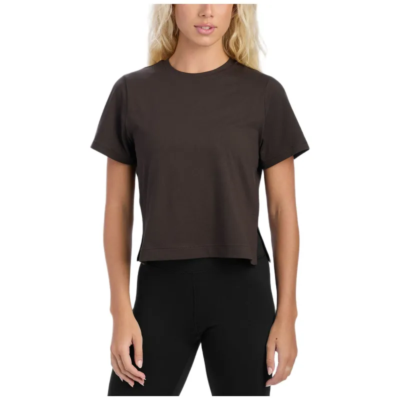 UNRL Women's Espresso Boxy Ultra Tee made by Merchology