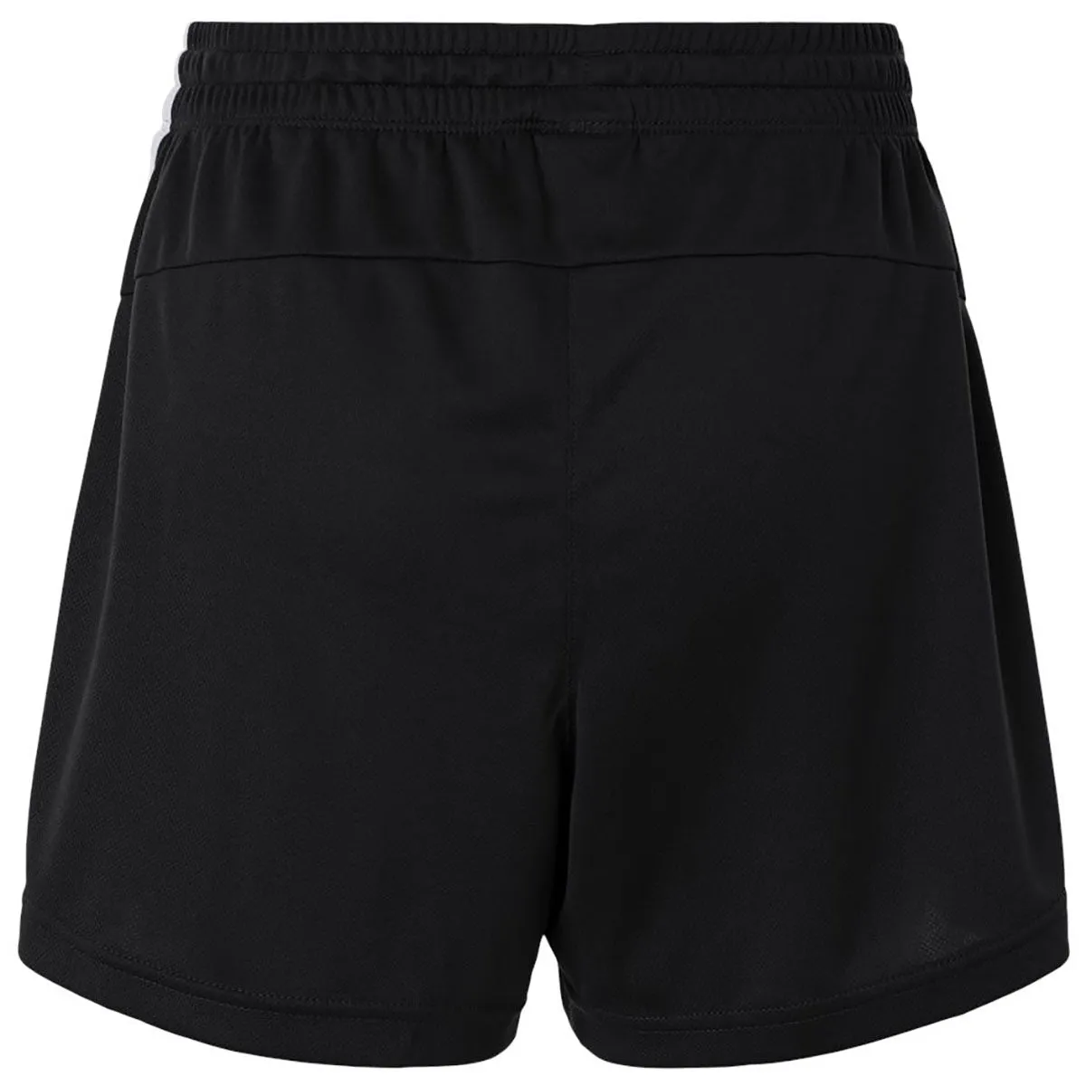 Adidas Women's Black/White 3-Stripes 3" Shorts sold by Merchology product image thumbnail 2