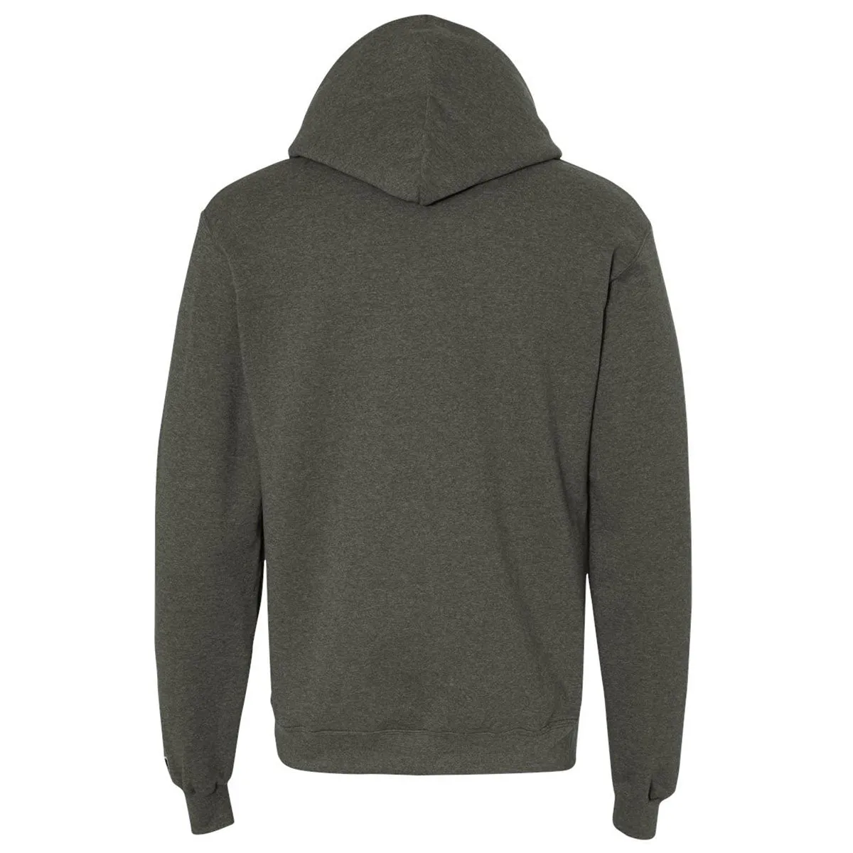 Champion Men's Dark Green Heather Hoodie sold by Merchology product image thumbnail 2
