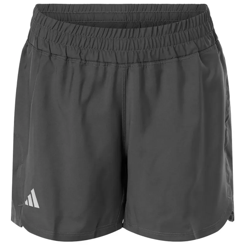 Adidas Women's Team Grey Four/White D4T Woven 3" Shorts made by Adidas