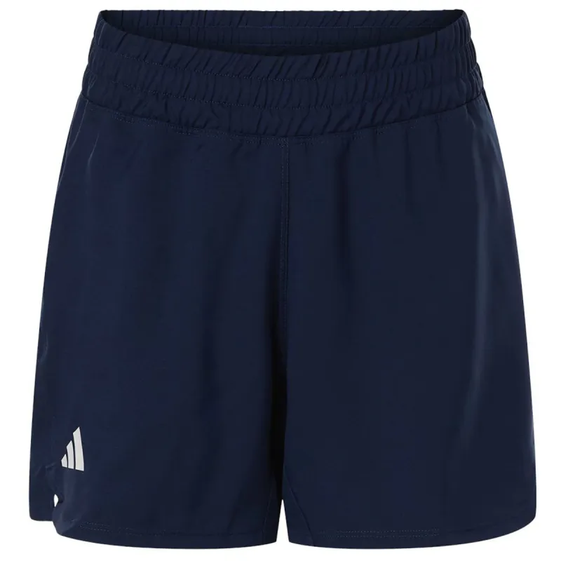 Adidas Women's Team Navy Blue/White D4T Woven 3" Shorts made by Adidas