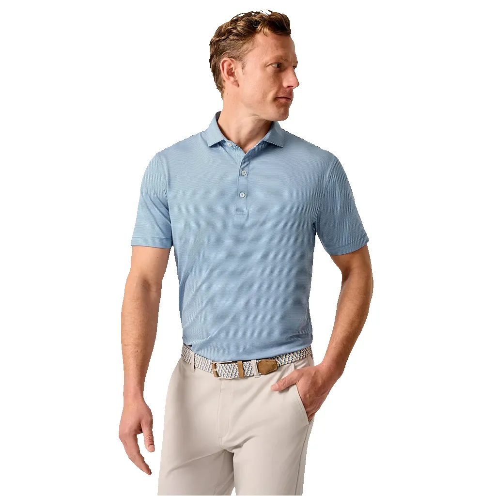 Johnnie-O Men's Kona Lake Lyndonn Striped Jersey Performance Polo sold by Merchology product image thumbnail 3