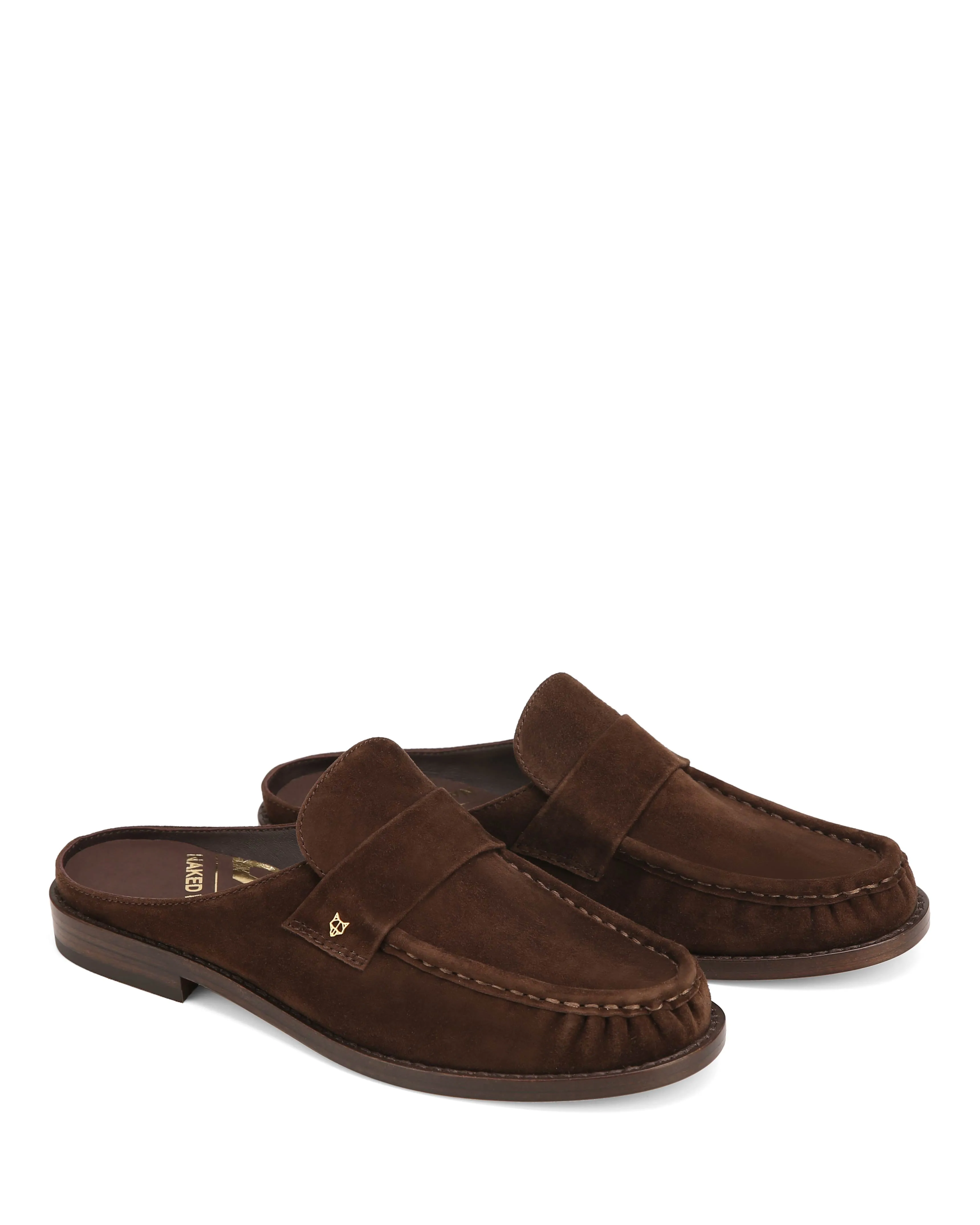 Gleam Kid Suede Brown sold by naked wolfe product image thumbnail 2