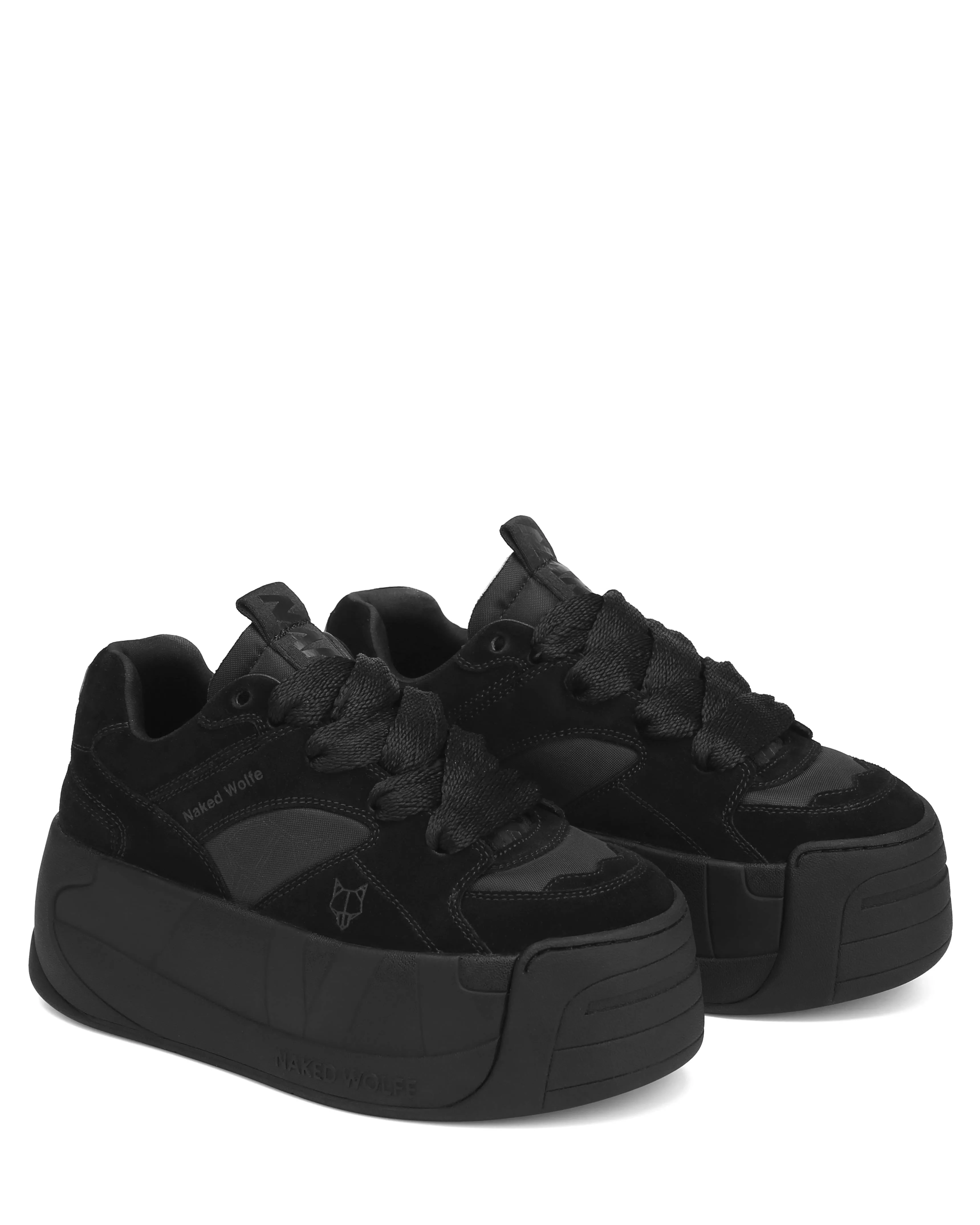 Naked Wolfe サウンド ブラック キッド スエード Sound Black Kid Suede