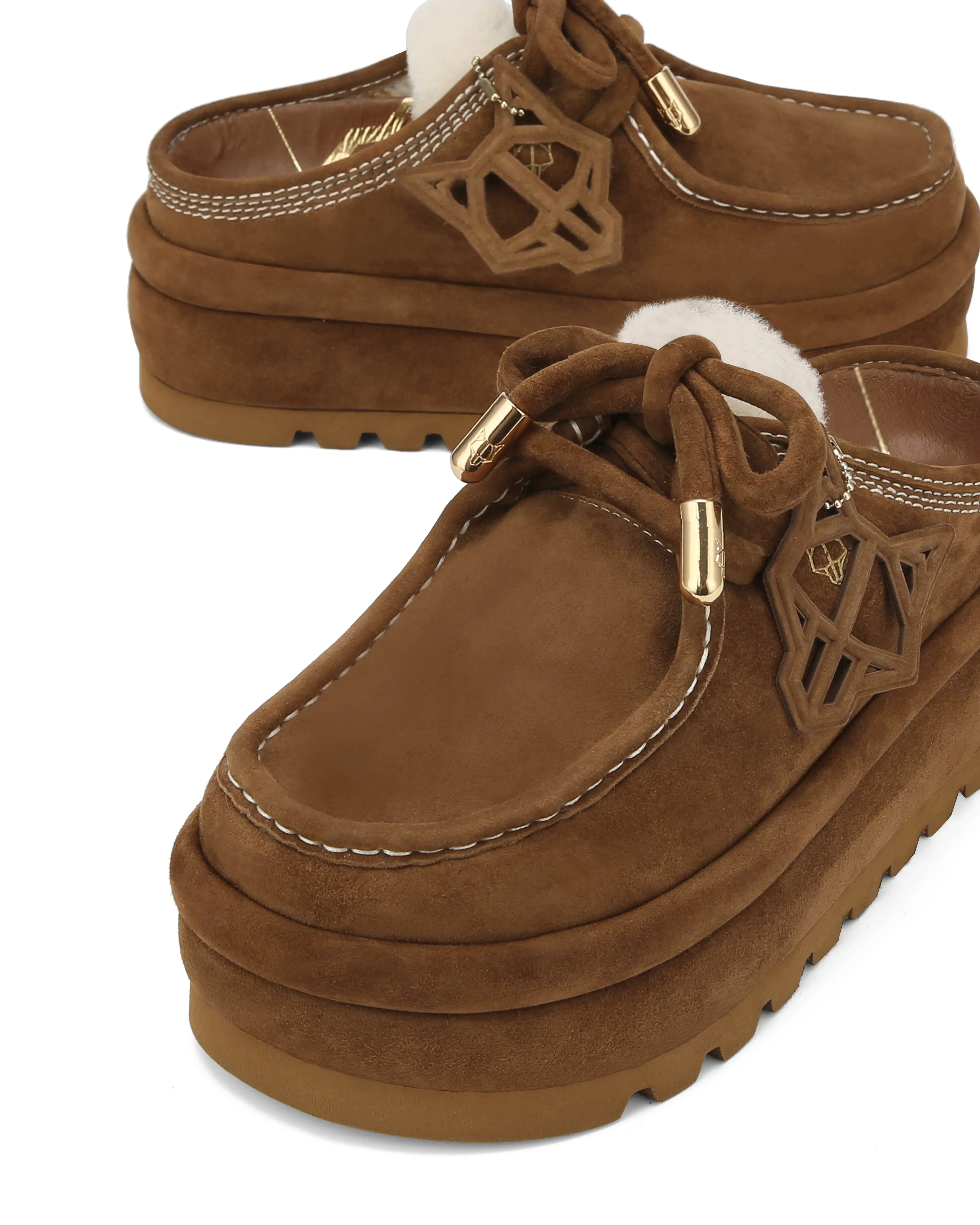 Blizzard Tan Suede/Shearling sold by naked wolfe product image thumbnail 4