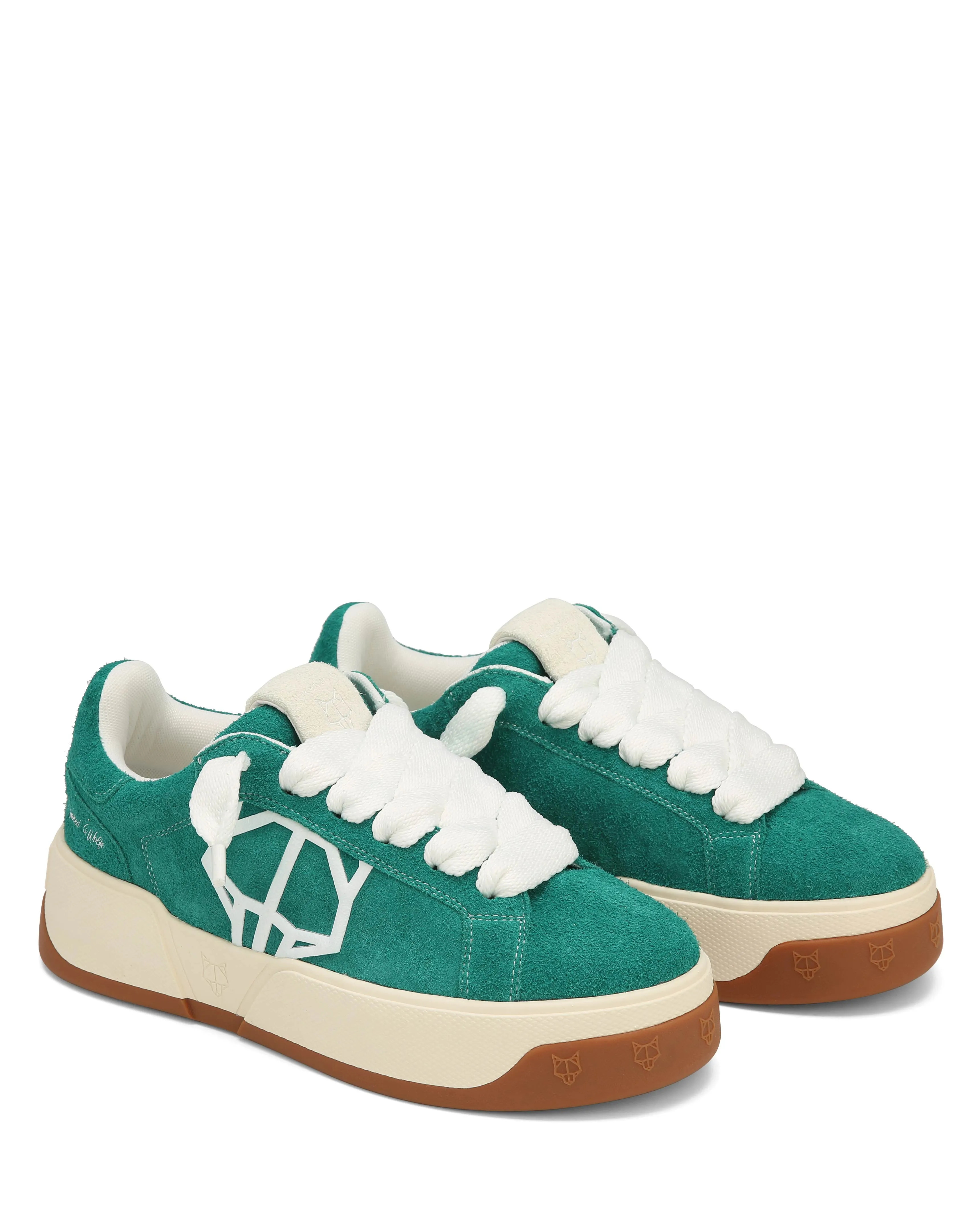 Kray Hairy Cow Suede Forrest Green sold by naked wolfe product image thumbnail 2