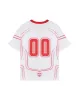 Naked Wolfe Jersey Top White sold by naked wolfe