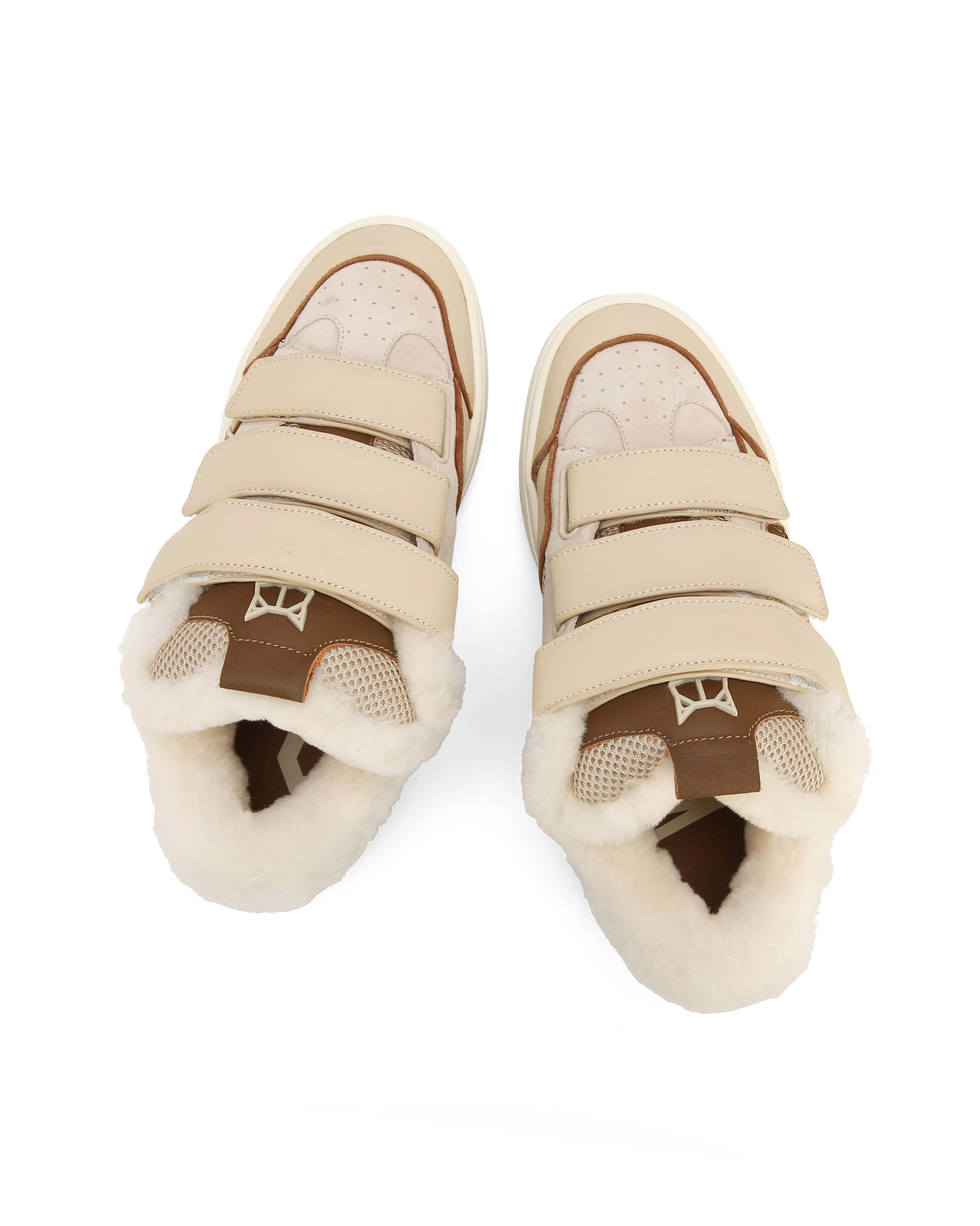 Naked Wolfe★ATLANTA アトランタ スエード レザー スニーカー Atlanta Suede/Leather/Mesh Off White/Brown | Parallel