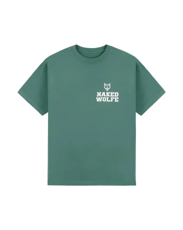 Vintage Painting T-Shirt Green sold by naked wolfe