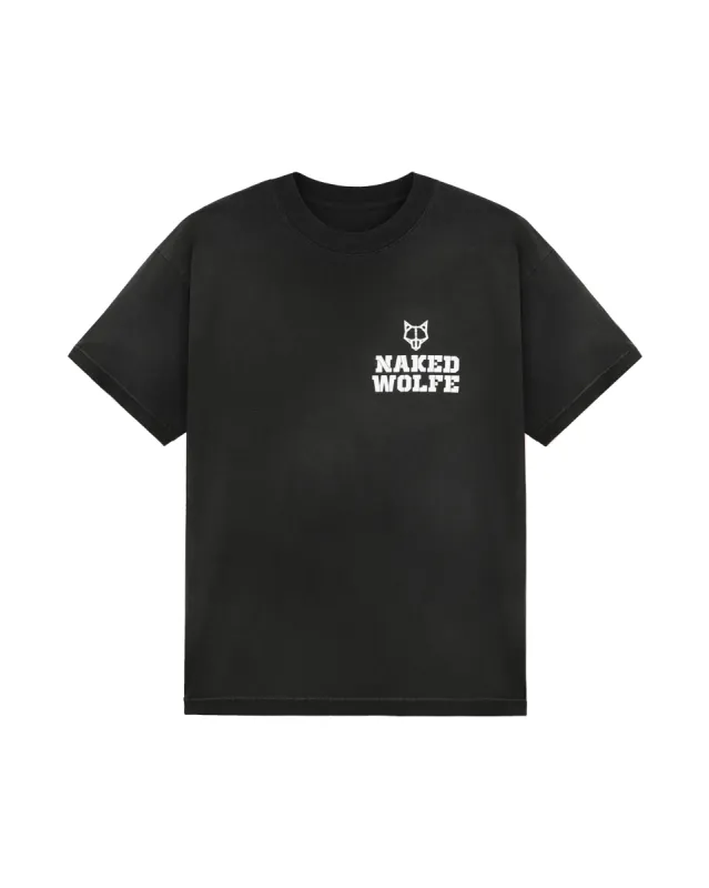 Vintage Painting T-Shirt Black sold by naked wolfe