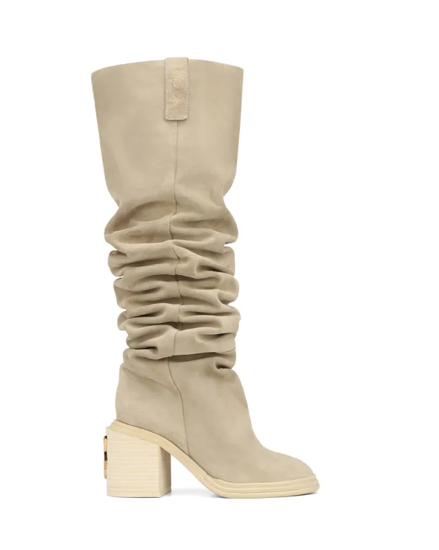 Nature Cow Suede Dove sold by naked wolfe