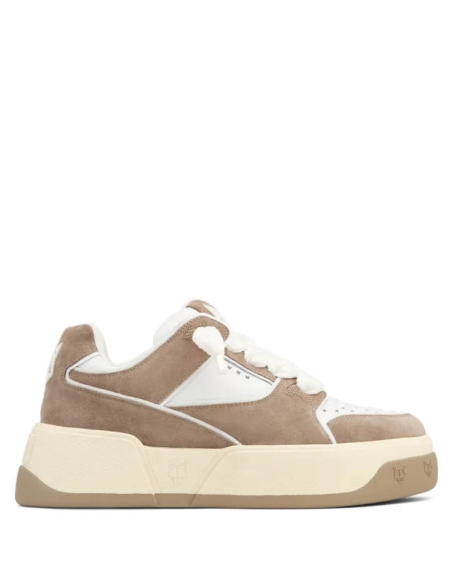 Kash Suede Taupe sold by naked wolfe