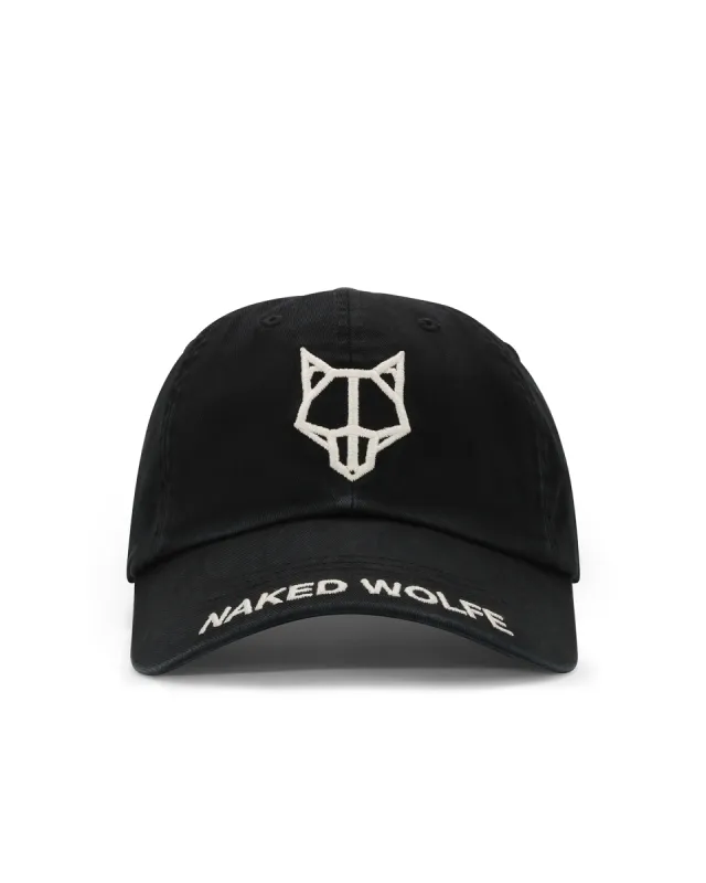 Baseball Cap Pure Black sold by naked wolfe