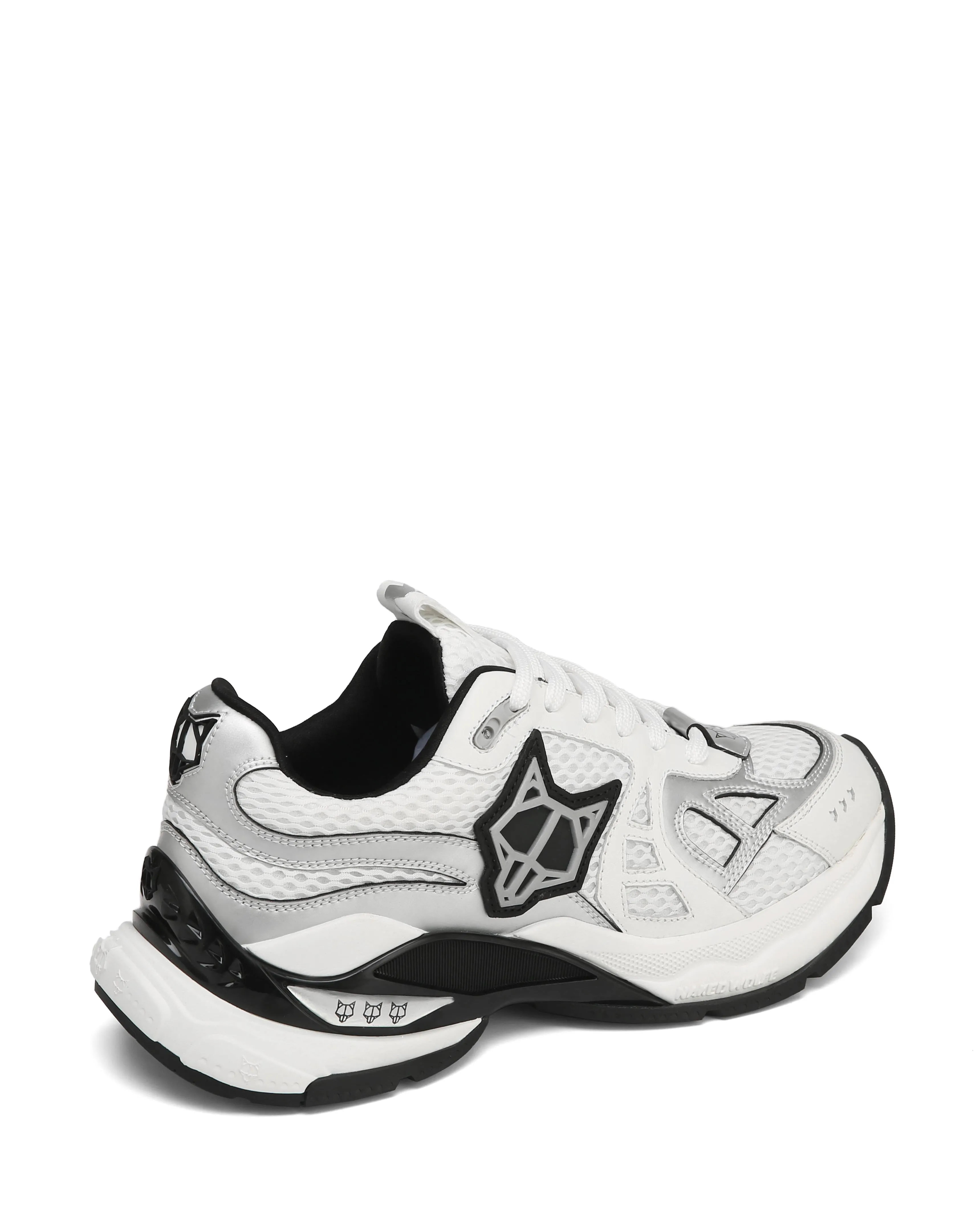 Smash White/Silver Mesh sold by naked wolfe product image thumbnail 3