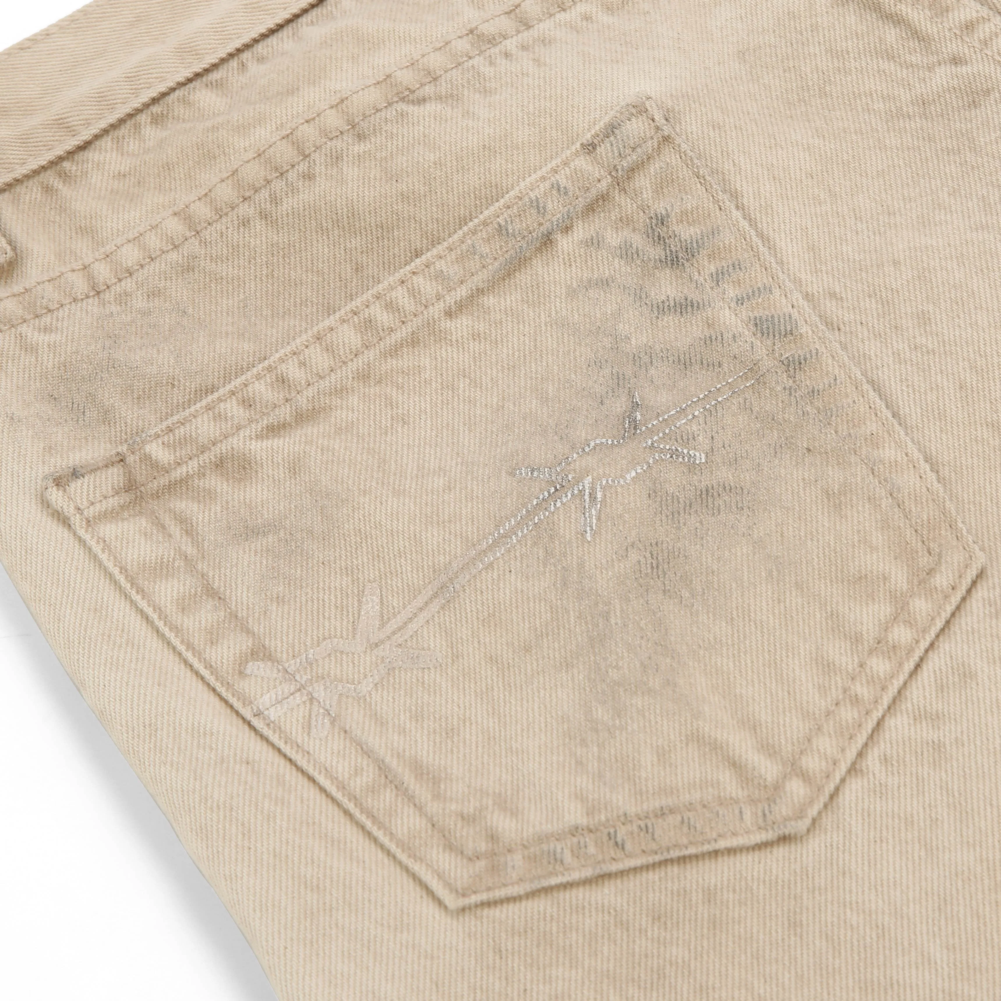 Signature Baggy Denim Vintage Natural sold by naked wolfe product image thumbnail 5