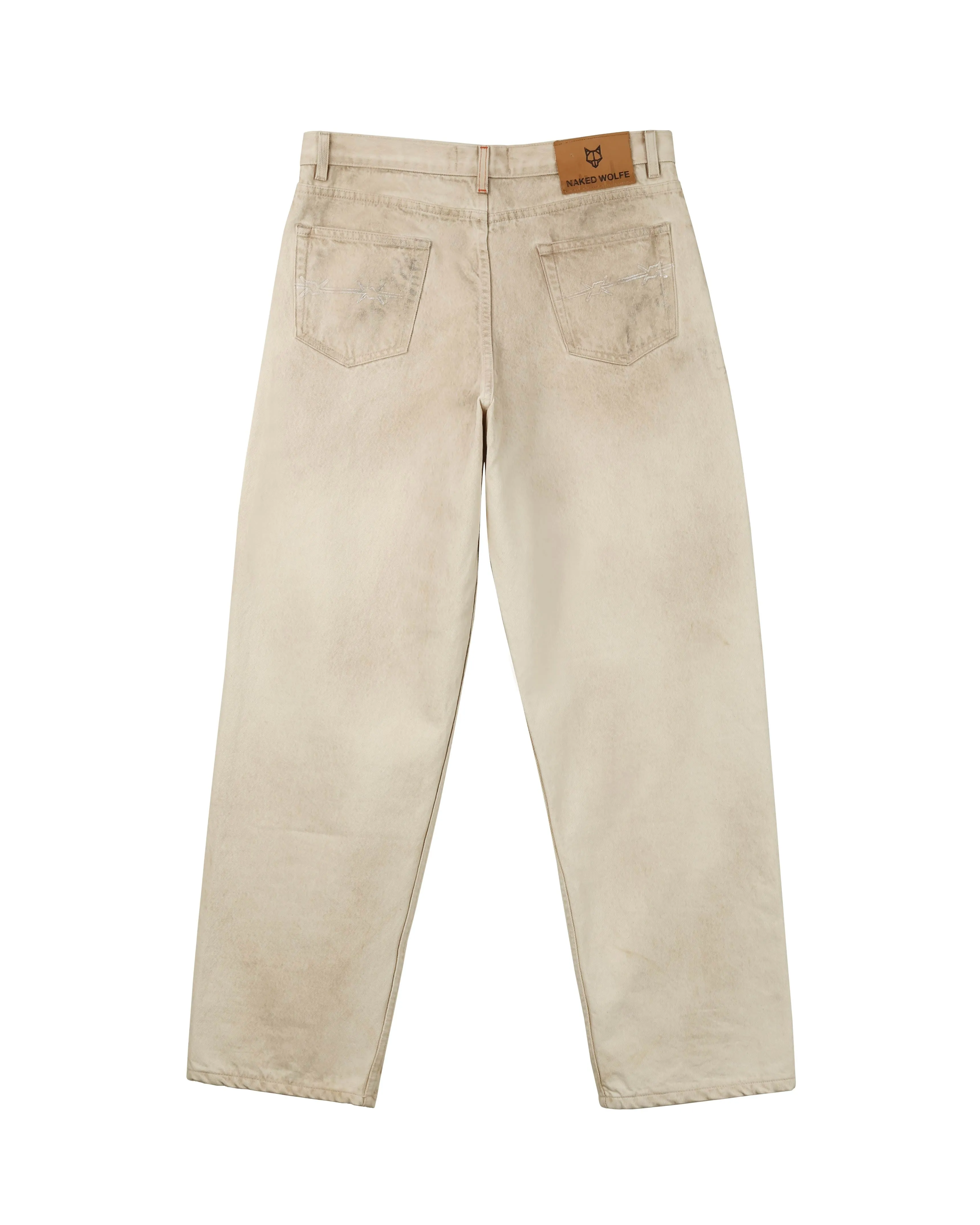Signature Baggy Denim Vintage Natural sold by naked wolfe product image thumbnail 2