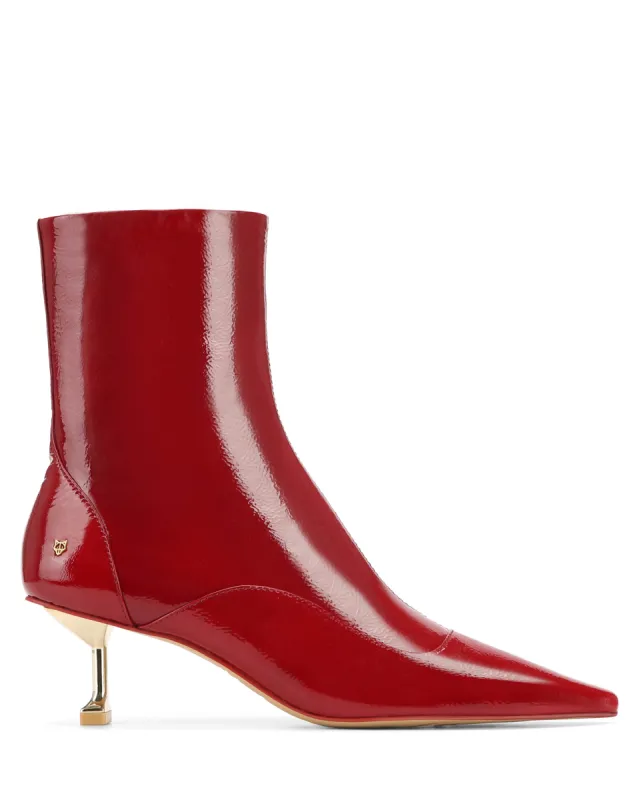 Tempting Crinkle Patent Leather Red sold by naked wolfe