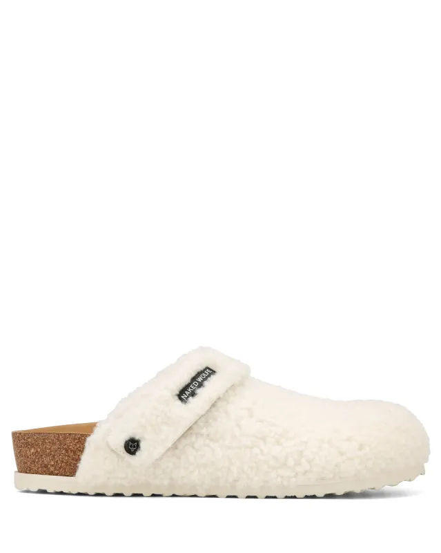 Malta Creme Shearling sold by naked wolfe