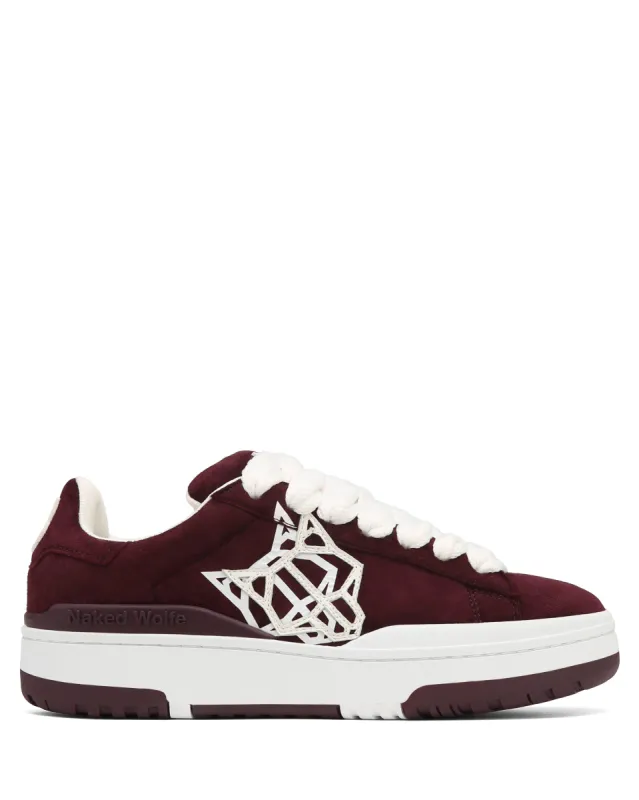 Archive Burgundy Suede sold by naked wolfe
