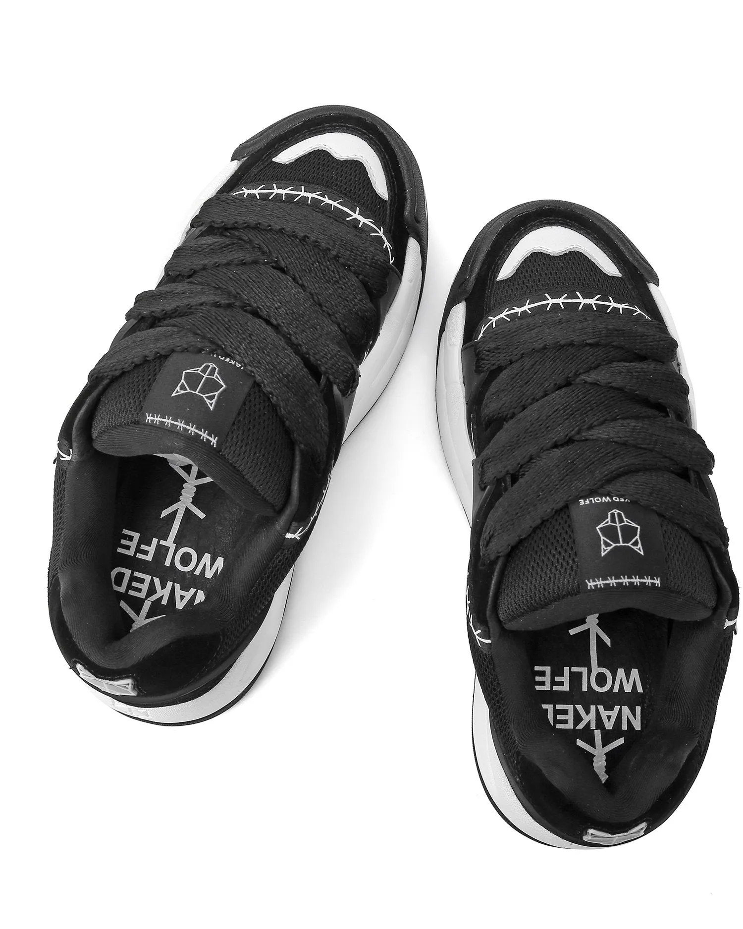 Slider Laces Solid Black sold by naked wolfe product image thumbnail 3