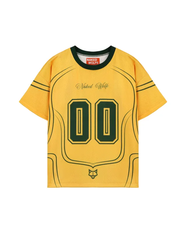 Naked Wolfe Jersey Top Yellow sold by naked wolfe