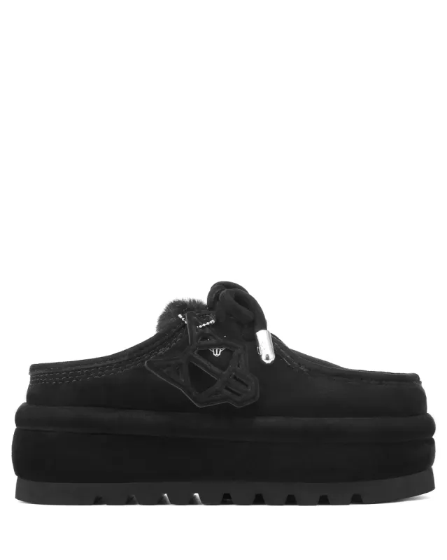 Blizzard Black Suede/Shearling sold by naked wolfe