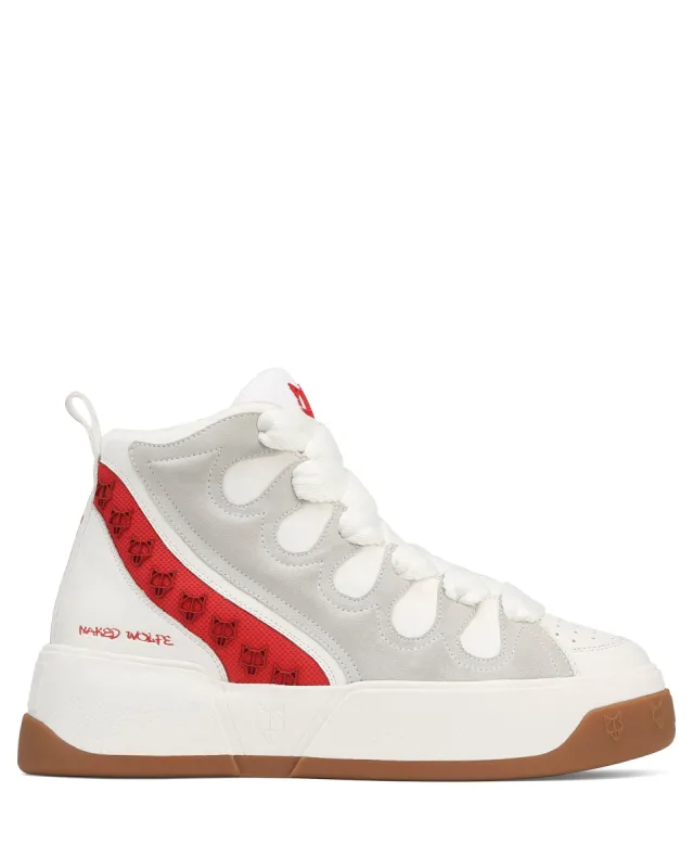 King White/Red Leather sold by naked wolfe