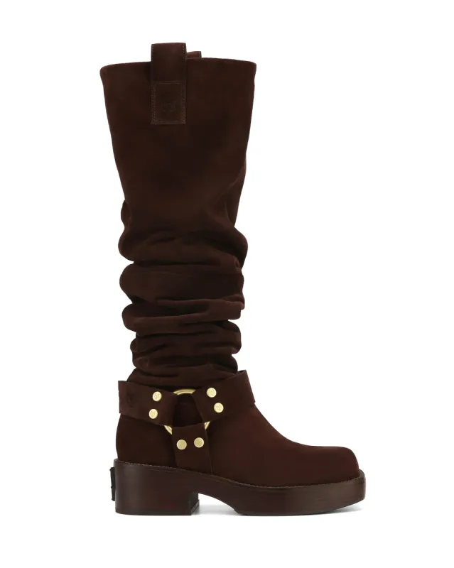 Crook Brown Suede sold by naked wolfe