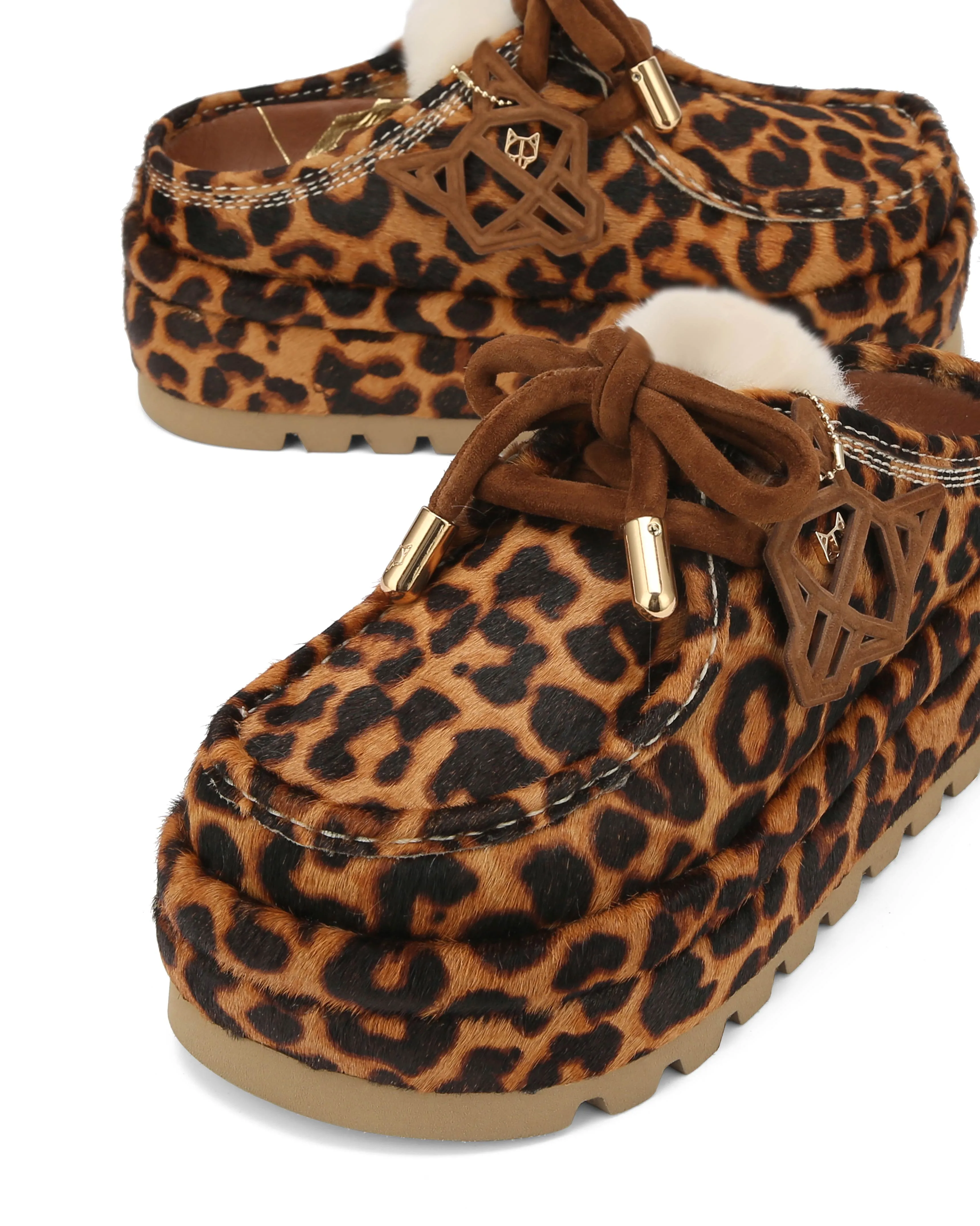 Blizzard Leopard Pony/Shearling sold by naked wolfe product image thumbnail 4