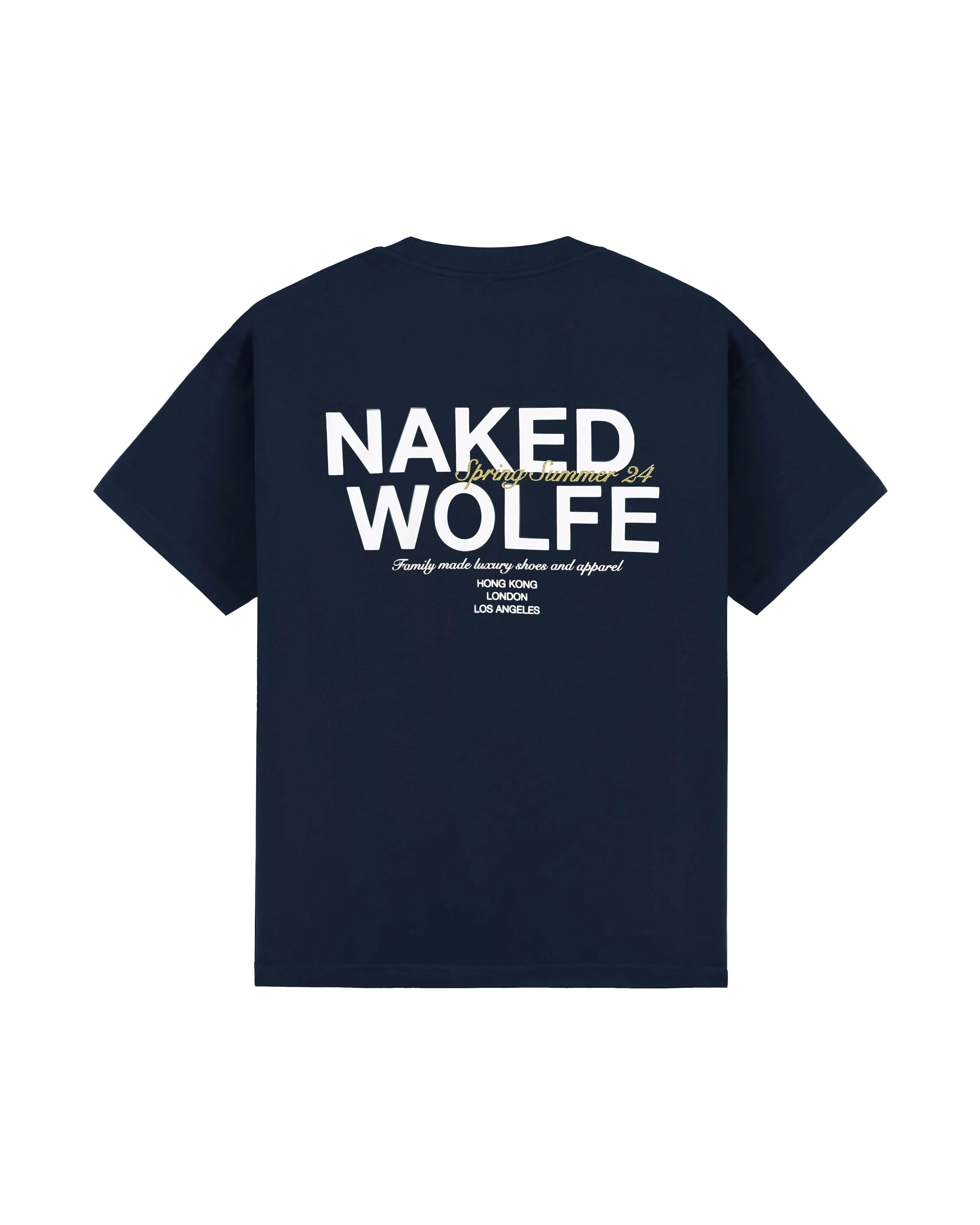Classic T-Shirt Navy sold by naked wolfe product image thumbnail 2