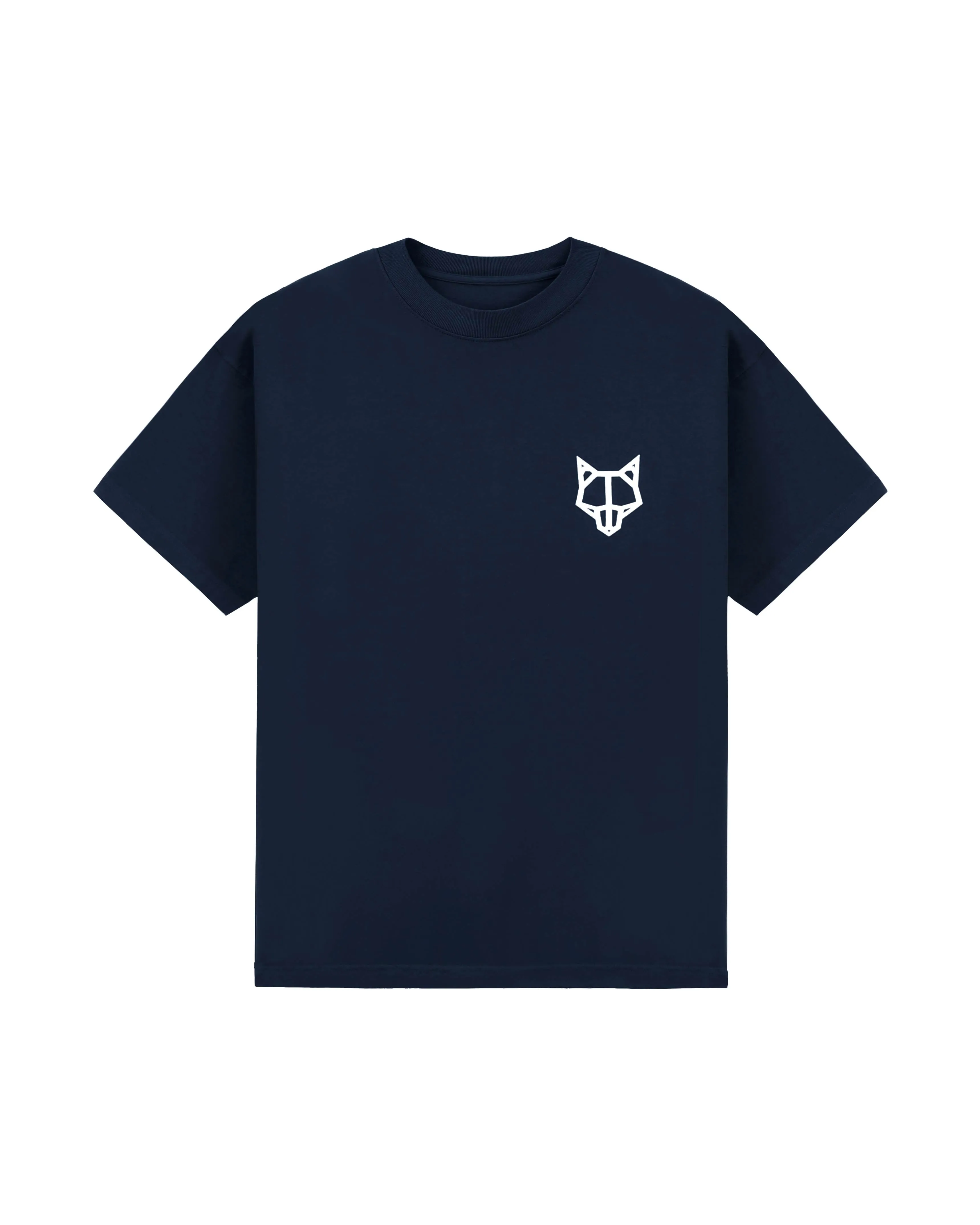 Classic T-Shirt Navy sold by naked wolfe
