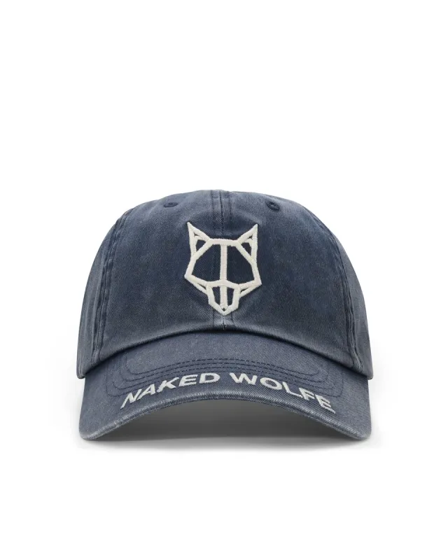Baseball Cap Washed Blue sold by naked wolfe