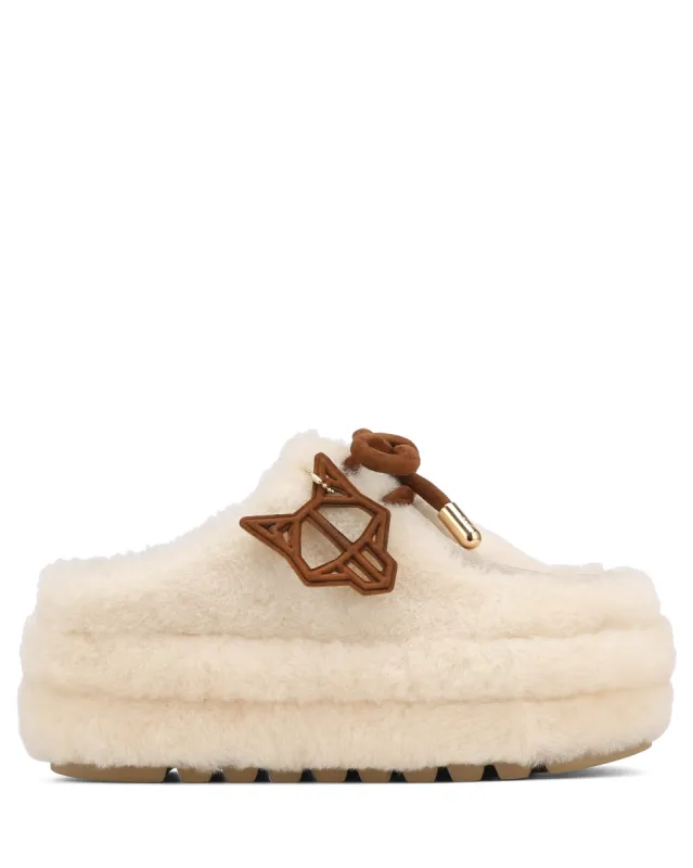 Blizzard Sand Shearling sold by naked wolfe