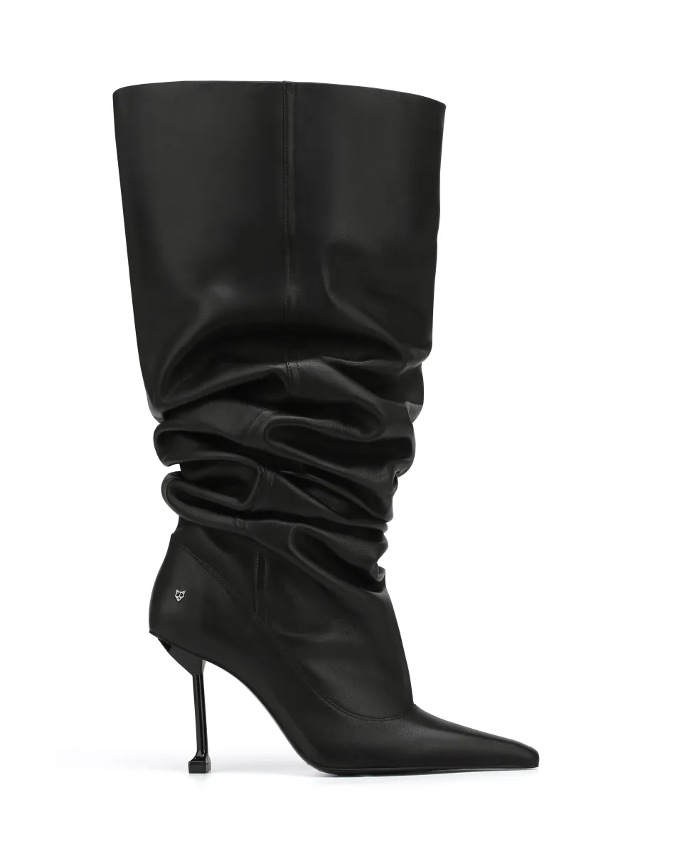 【NAKED WOLFE】Texas Croc Patent Leather【厚底】 Texas Black Croc Patent Leather