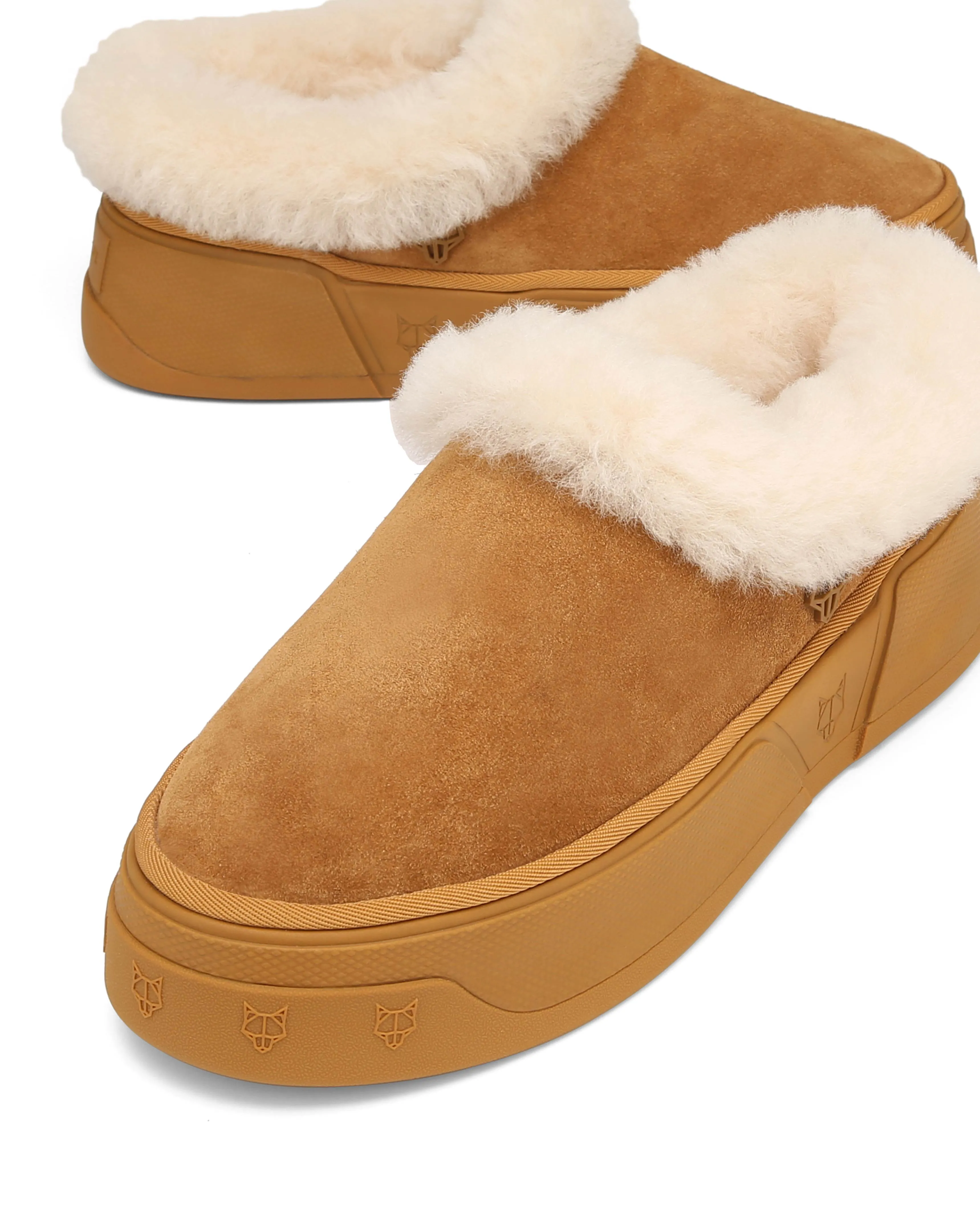 K-02 Tan Shearling sold by naked wolfe product image thumbnail 4