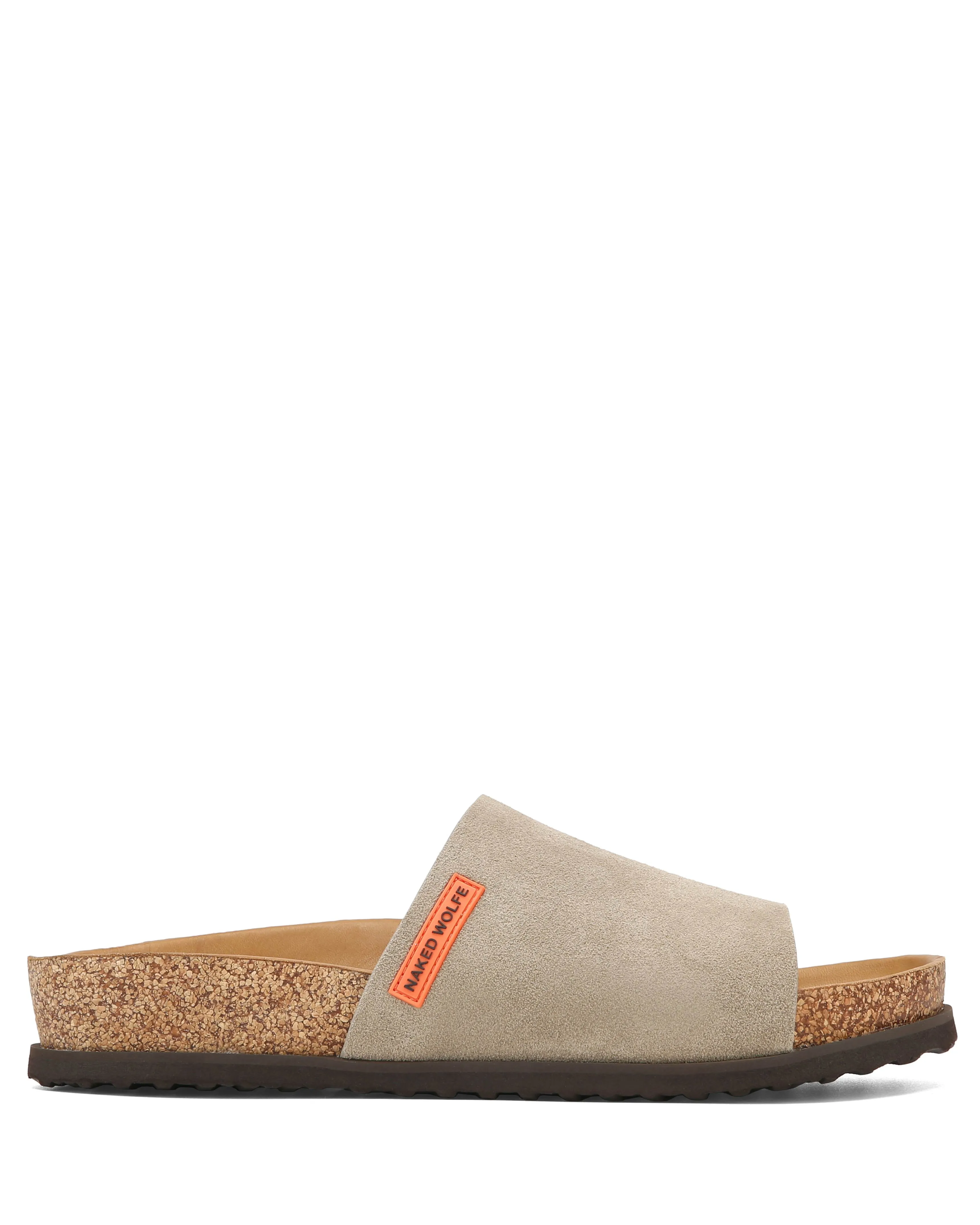 Moody Taupe Suede sold by naked wolfe