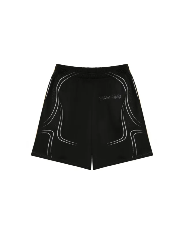 Naked Wolfe Jersey Shorts Black sold by naked wolfe
