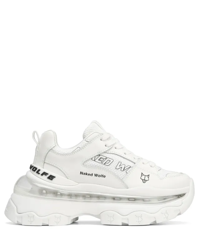 Crash White Cow Leather | Parallel