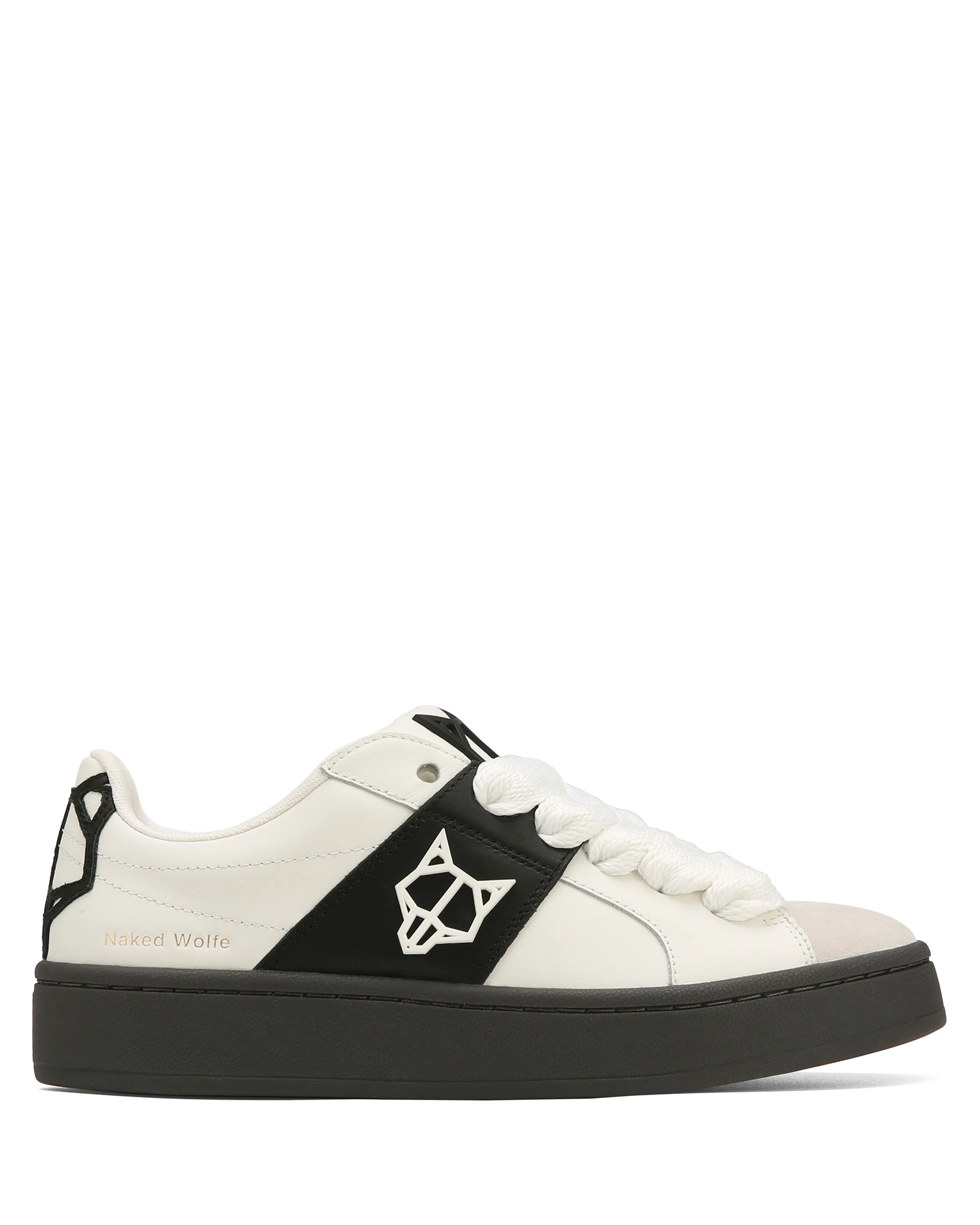 Scuba Cow Leather & Suede White | Parallel